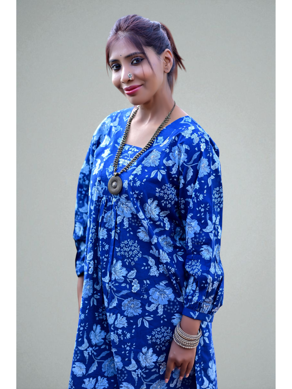 Blue Breeze – Cotton Set, cotton co ord set, blue co-ord set, co-ord sets
