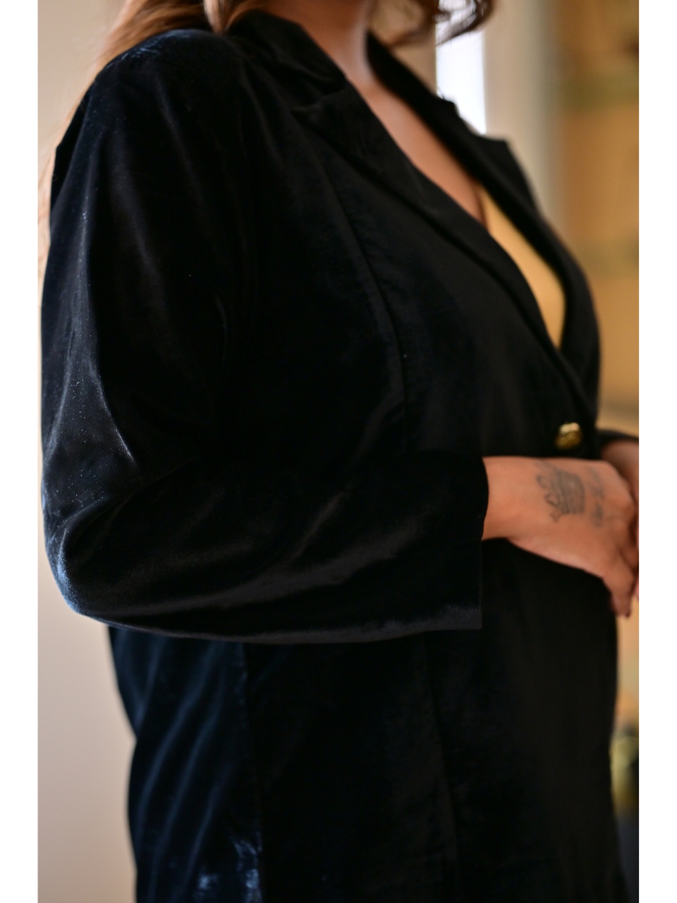  Velvet Zari Blazer Set, velvet co ord set, black co-ord set, partywear sets, blazer set