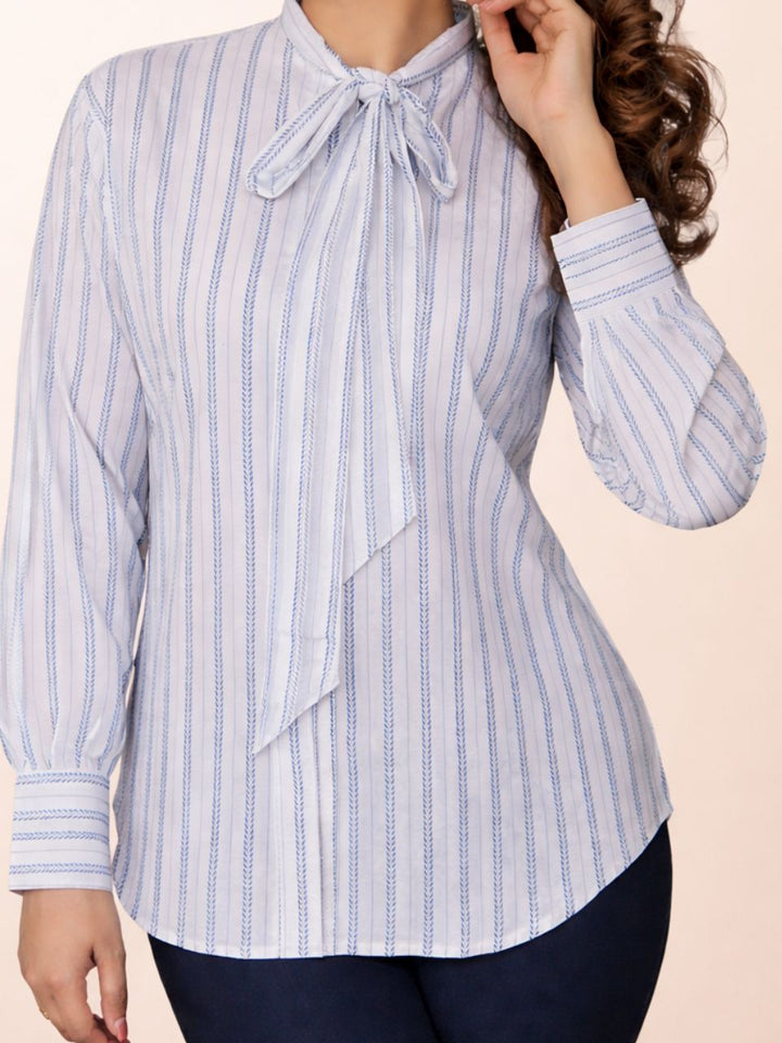 Rhythm Black And White Bow Top Shirt, cotton shirt, black and white shirts, bow shirts, indo-western shirts, modern ethnic shirts, office wear shirts