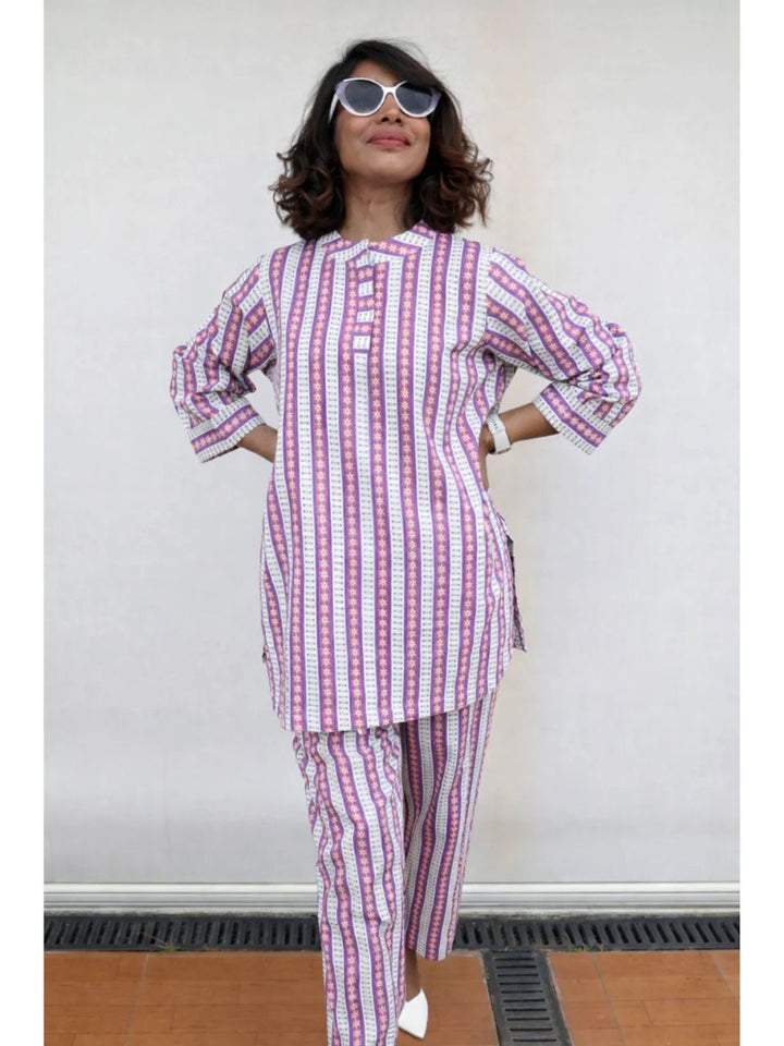 Purple A Ray Co-ord Set