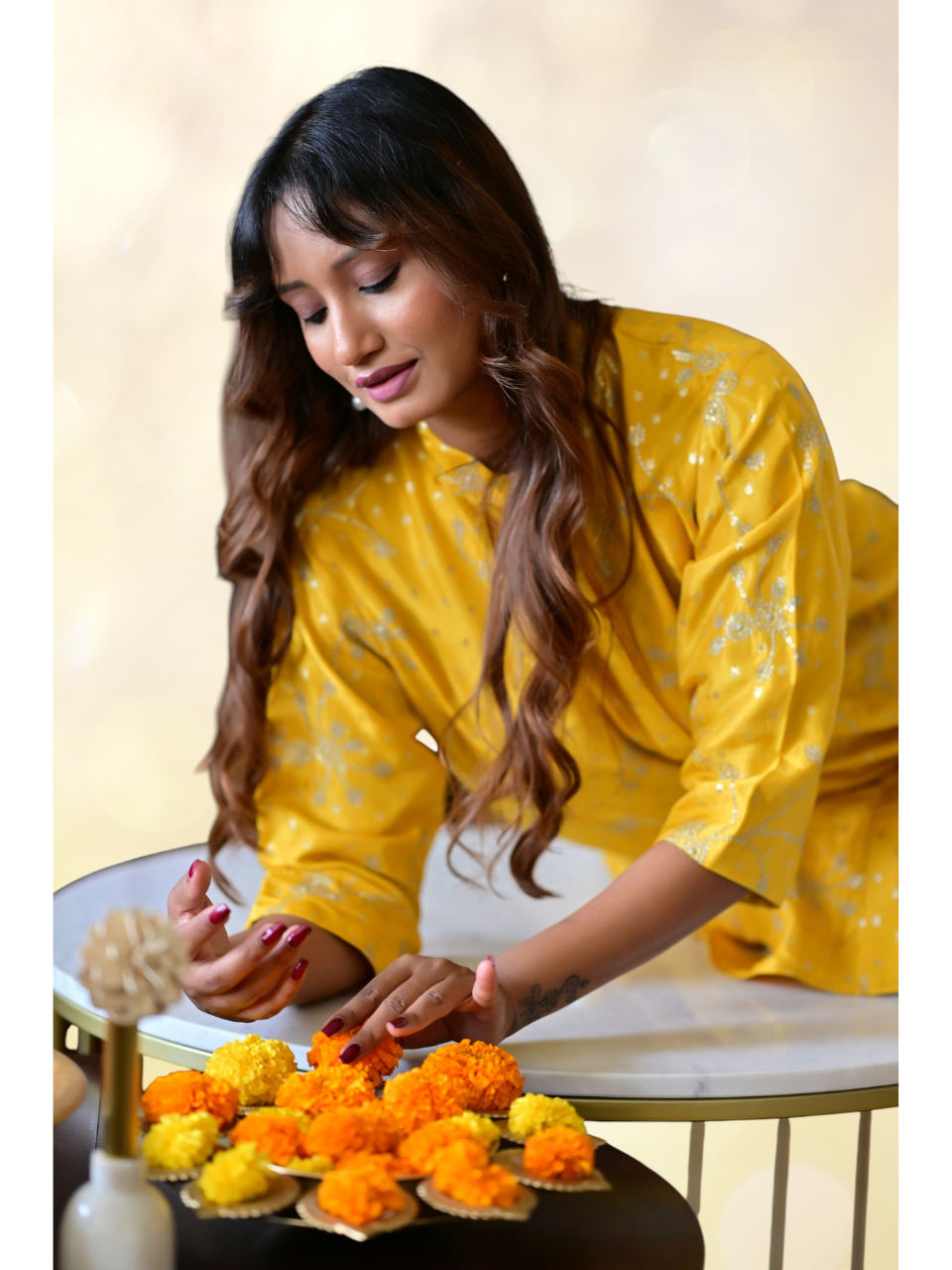  Khadi Silk Zari Shirt, khadi shirt, yellow shirts, partywear shirts
