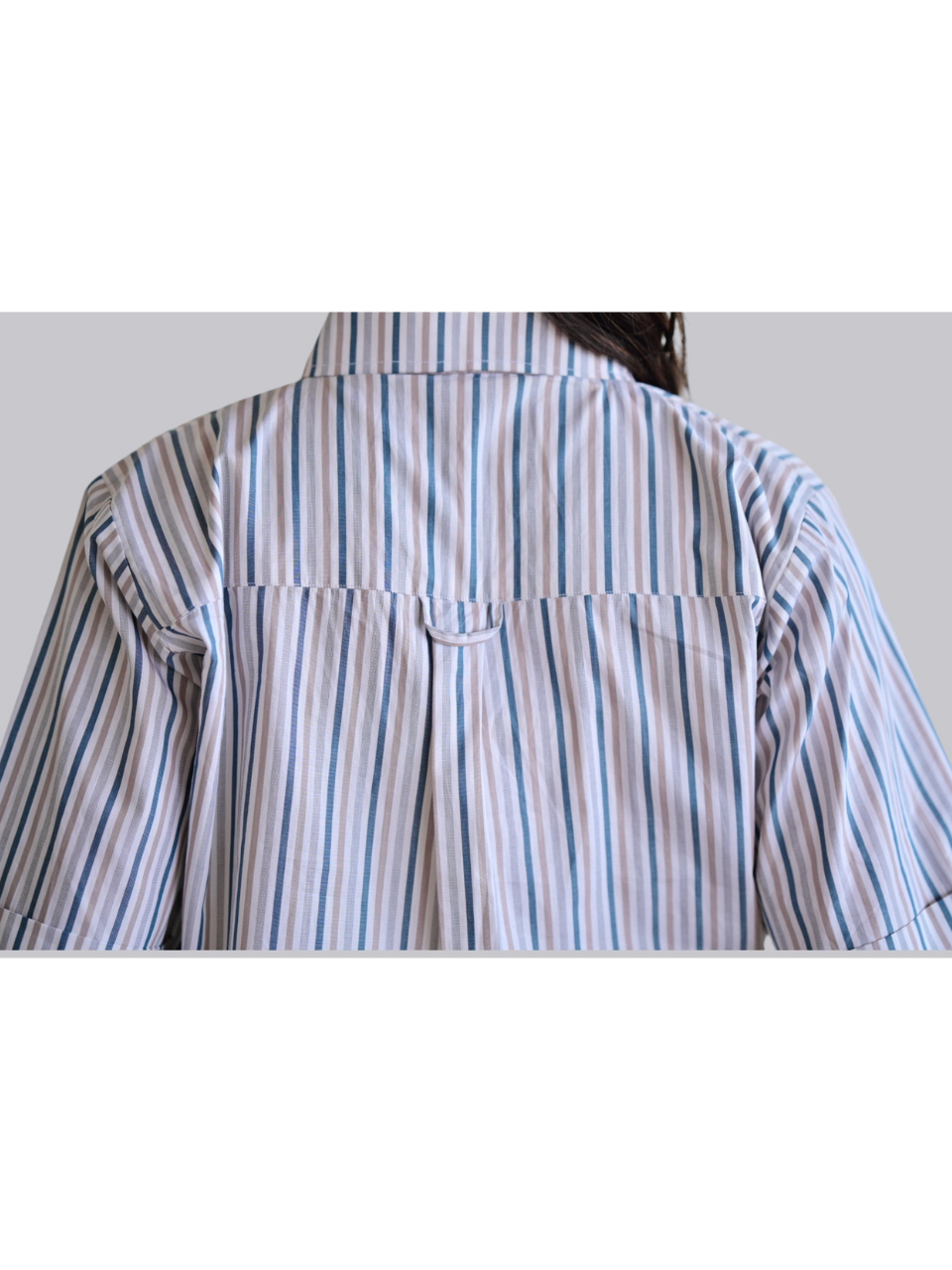 Urban Stripes Shirt, yarn cotton shirt, Grey and brown color shirt, stripes shirt, formal shirts