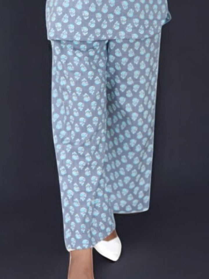 Blue-Ray A Bottom Wear, kantha cotton pant, daily wear bottoms, printed pajamas