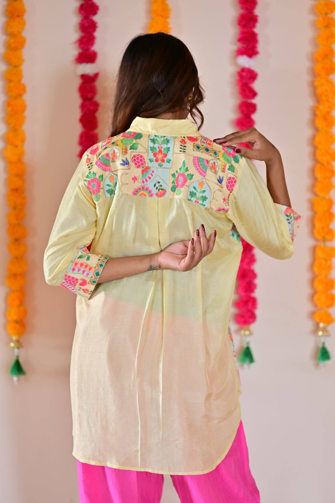 Traditional Zari Elegance Shirt