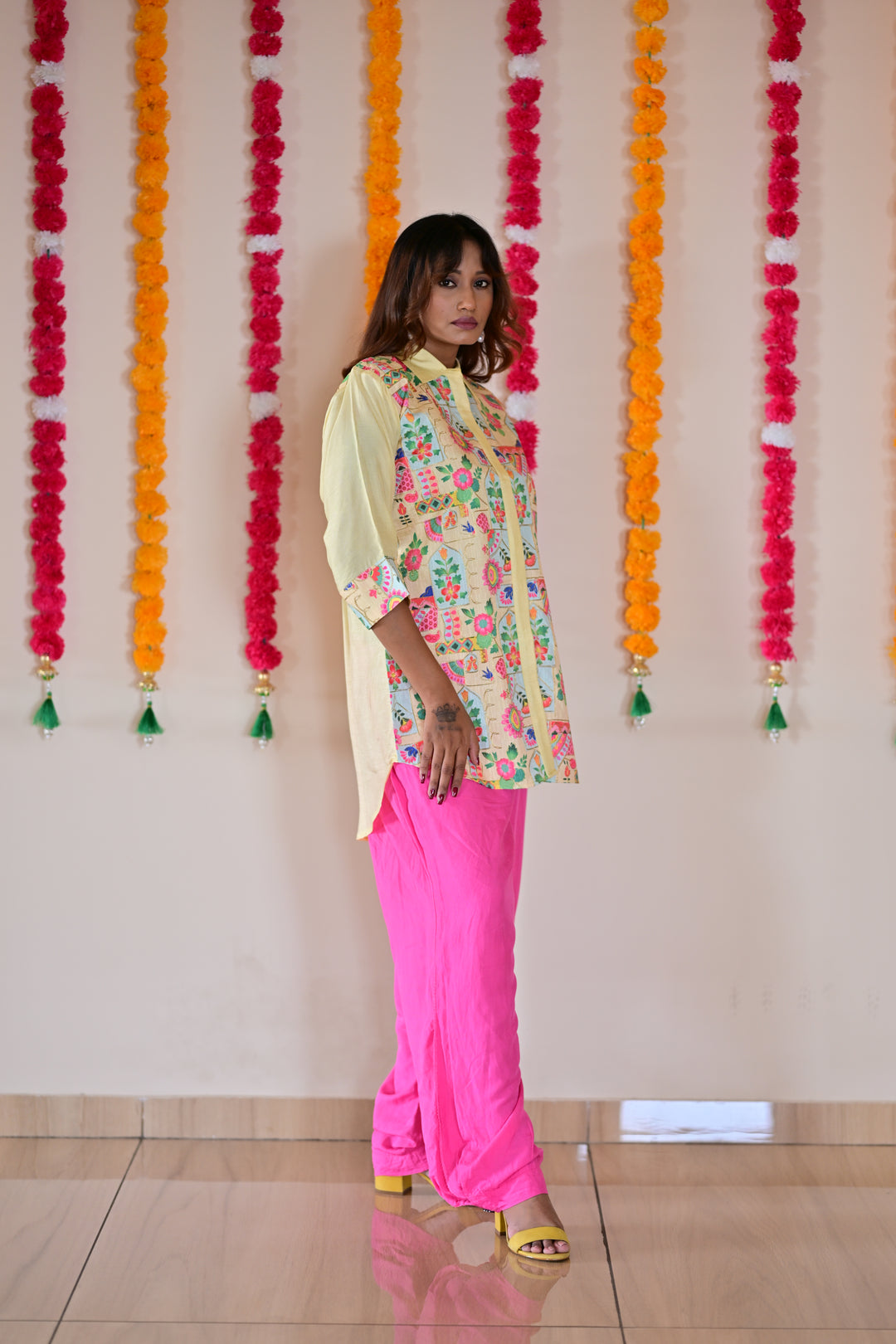 Pink Pant, mulberry silk pant, partywear bottoms