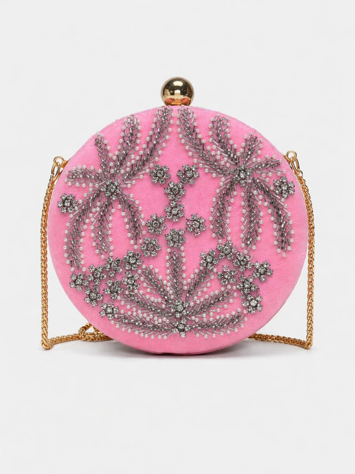 Pink Diana Clutch