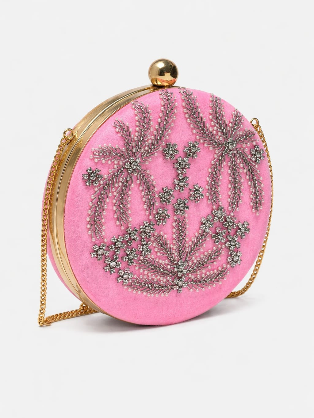 Pink Diana Clutch