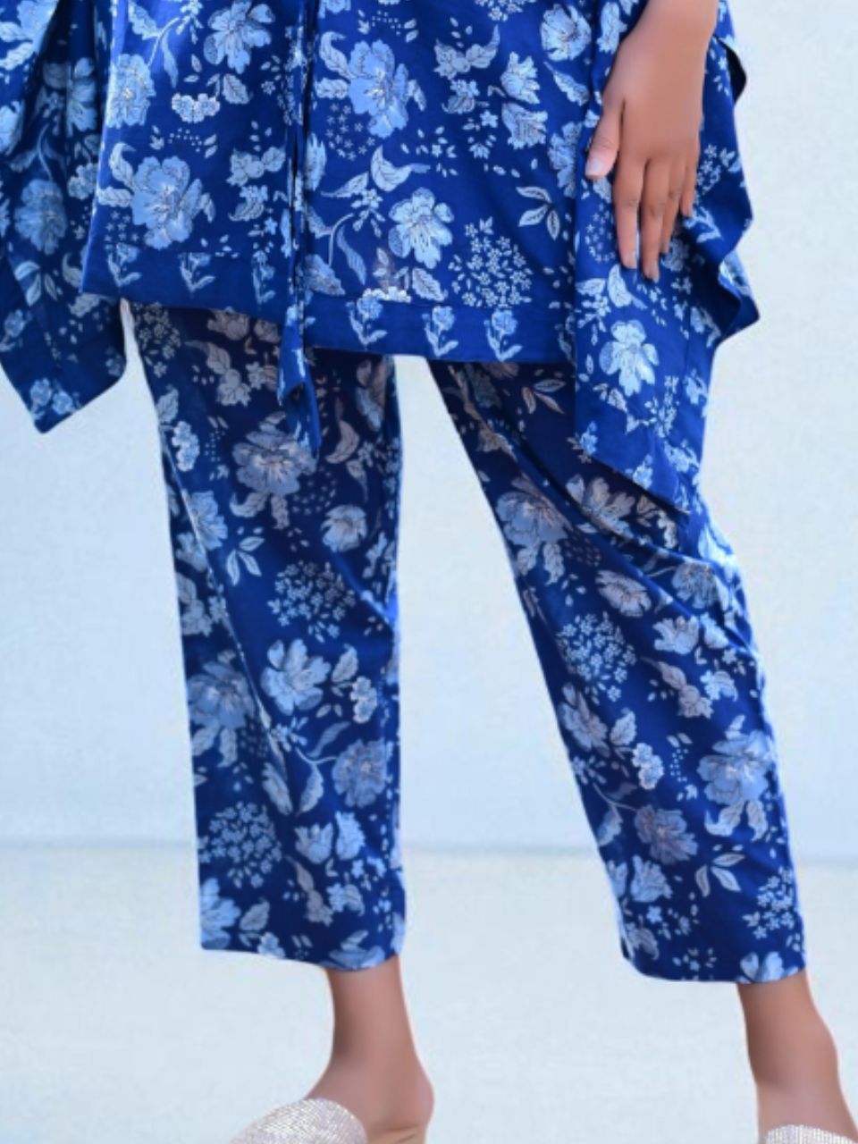 Blue Breeze – Cotton Bottom Wear, cotton pant, blue pajamas, printed bottoms

