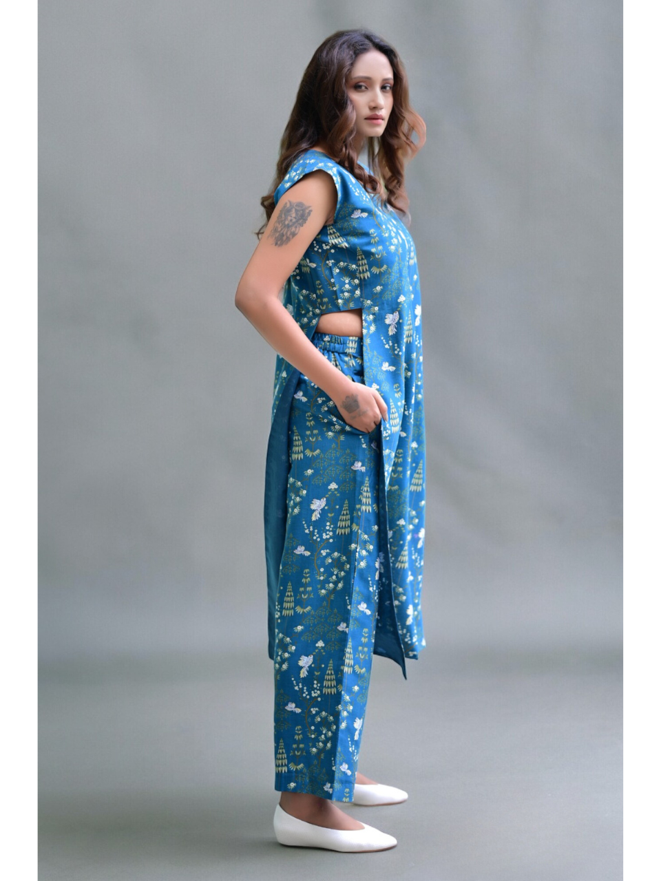 Serene Blue Linen Set, two piece outfits for women, co ord sets women, coord set women, ladies co ord sets, co ord sets women, coords women, coord set for women, co ord, kurta co ord sets, ethnic co ords, ethnic co ord set women, co ord dress set, co ord sets for summer, co ord set women's party, co ord set women ethic, co ord sets women ethnic, Linen co ord set, Blue co cord set