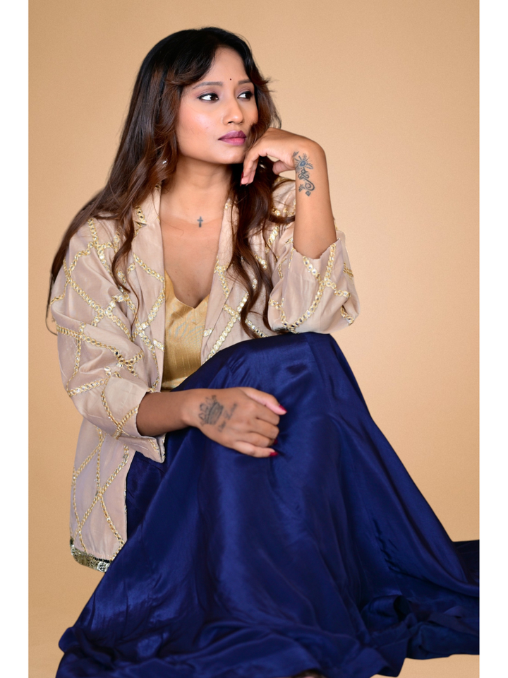 Beige Blue Midnight Ensemble