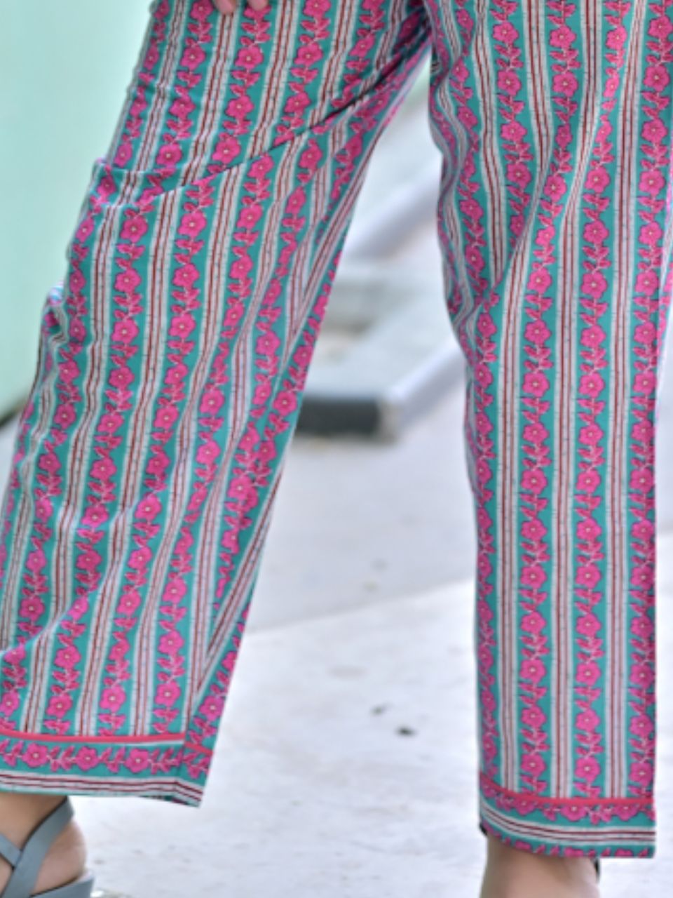 Pink Blue bottom wear, pink trousers, cotton bottoms, blue pajamas