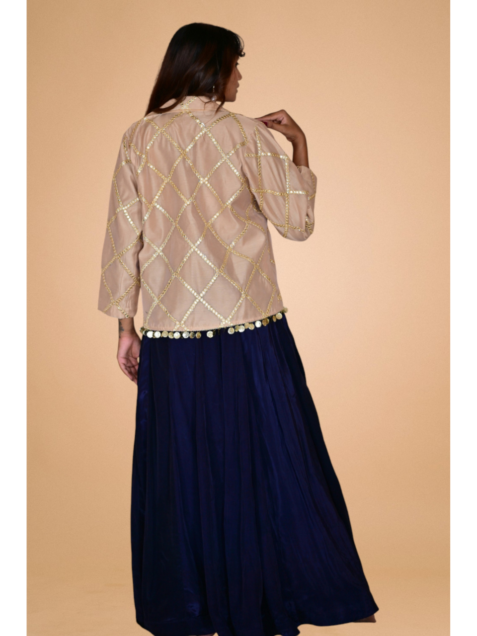 Beige Blue Midnight Ensemble