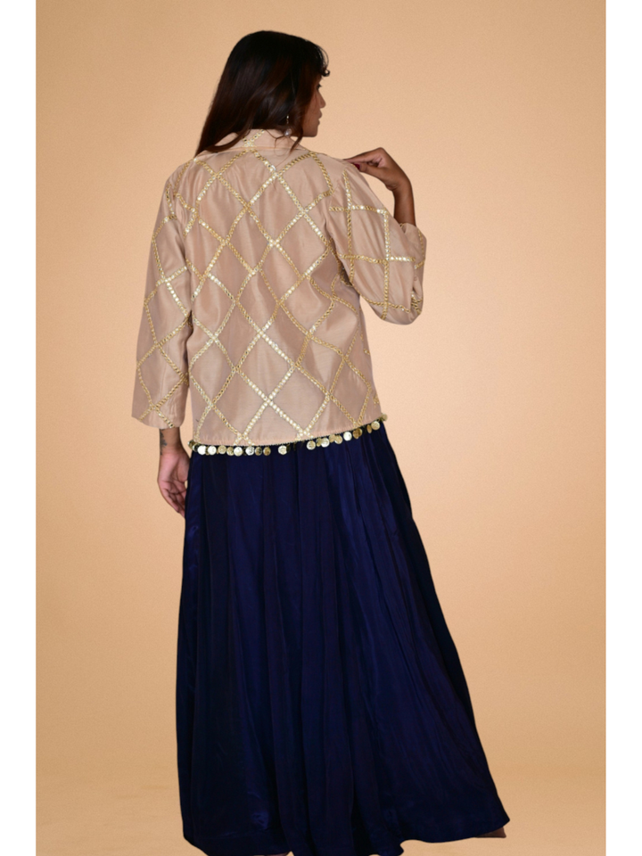 Beige Blue Midnight Ensemble