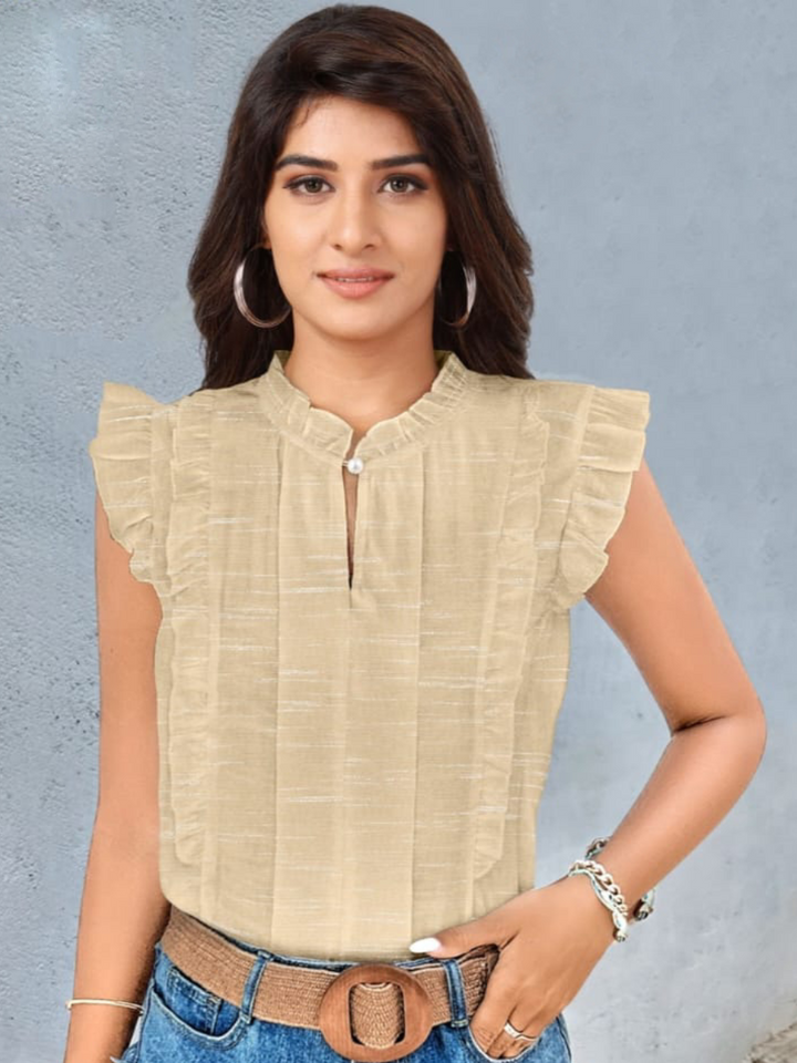 ladies tops, tops for women, women tops, ladies t shirts and tops, womens tops, blue tops women, crop tops for women, down shoulder top, women crop top, women in brown tops, crop top online, crop top, short tops, slub cotton top,  party wear tops on jeans