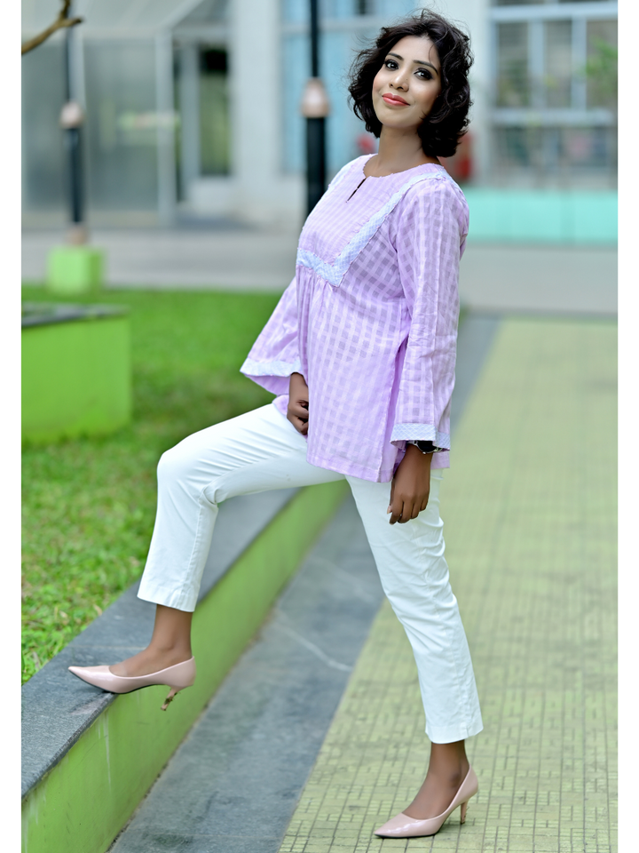 ladies tops, tops for women, women tops, ladies t shirts and tops, womens tops, blue tops women, crop tops for women, down shoulder top, women crop top, women in purple tops, crop top online, crop top, short tops, pure dobby cotton top,  party wear tops on jeans