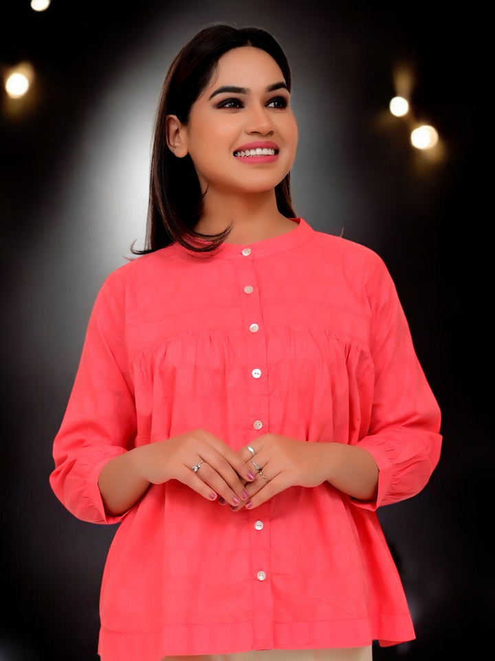 Gajari A Pattern Shirt