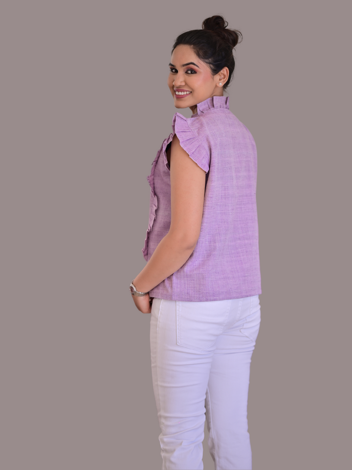 ladies tops, tops for women, women tops, ladies t shirts and tops, womens tops, blue tops women, crop tops for women, down shoulder top, women crop top, women in purple tops, crop top online, crop top, short tops, pure linen cotton top,  party wear tops on jeans