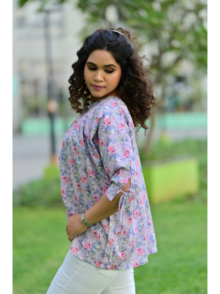 ladies tops, tops for women, women tops, ladies t shirts and tops, womens tops, purple tops women, crop tops for women, down shoulder top, women crop top, women in purple tops, crop top online, crop top, short tops, lyocell top,  party wear tops on jeans