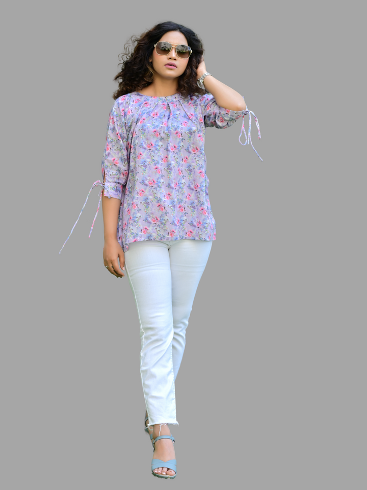 ladies tops, tops for women, women tops, ladies t shirts and tops, womens tops, purple tops women, crop tops for women, down shoulder top, women crop top, women in purple tops, crop top online, crop top, short tops, lyocell top,  party wear tops on jeans