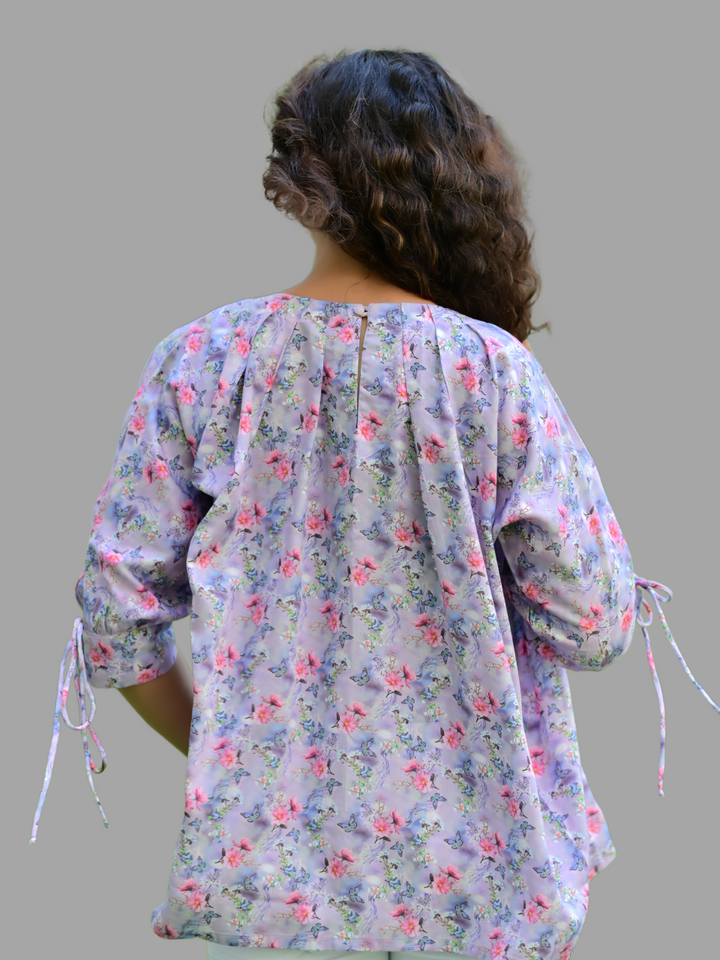 ladies tops, tops for women, women tops, ladies t shirts and tops, womens tops, purple tops women, crop tops for women, down shoulder top, women crop top, women in purple tops, crop top online, crop top, short tops, lyocell top,  party wear tops on jeans