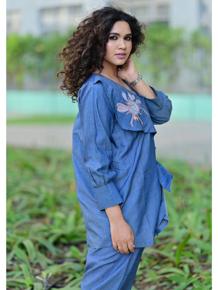 Soft Denim Co Ord Set