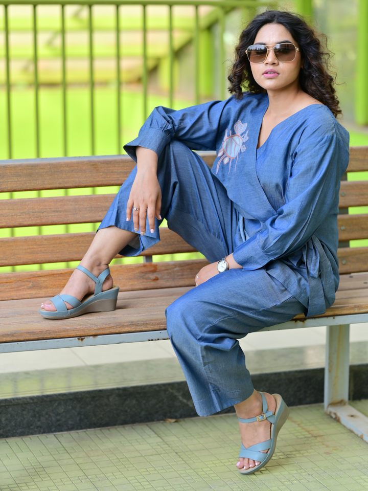 Soft Denim Co Ord Set