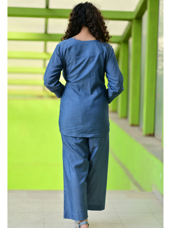 Soft Denim Co Ord Set