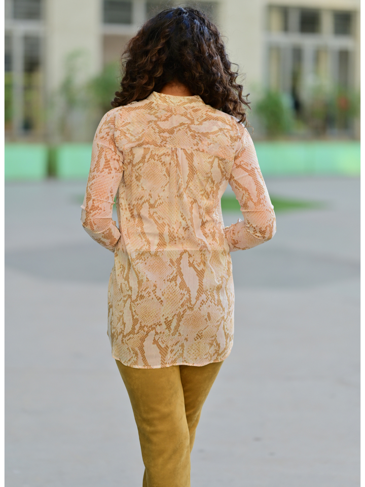 Georgette Sheer Shirt
