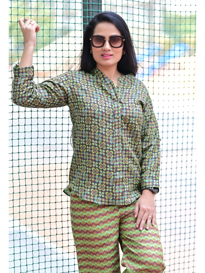Green Linen Shirt Set two piece outfits for women, co ord sets women, coord set women, ladies co ord sets, co ord sets women, coords women, coord set for women, co ord, kurta co ord sets, ethnic co ords, ethnic co ord set women, co ord dress set, co ord sets for summer, co ord set womens party, co ord set women ethic, co ord sets women ethnic, Linen co ord set, Green co cord set, women's in Green co-ord set