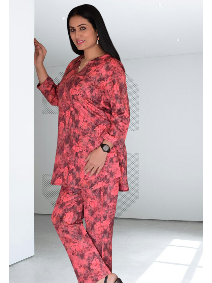 Red Collar Linen Set two piece outfits for women, co ord sets women, coord set women, ladies co ord sets, co ord sets women, coords women, coord set for women, co ord, kurta co ord sets, ethnic co ords, ethnic co ord set women, co ord dress set, co ord sets for summer, co ord set womens party, co ord set women ethic, co ord sets women ethnic, linen co ord set, red co cord set