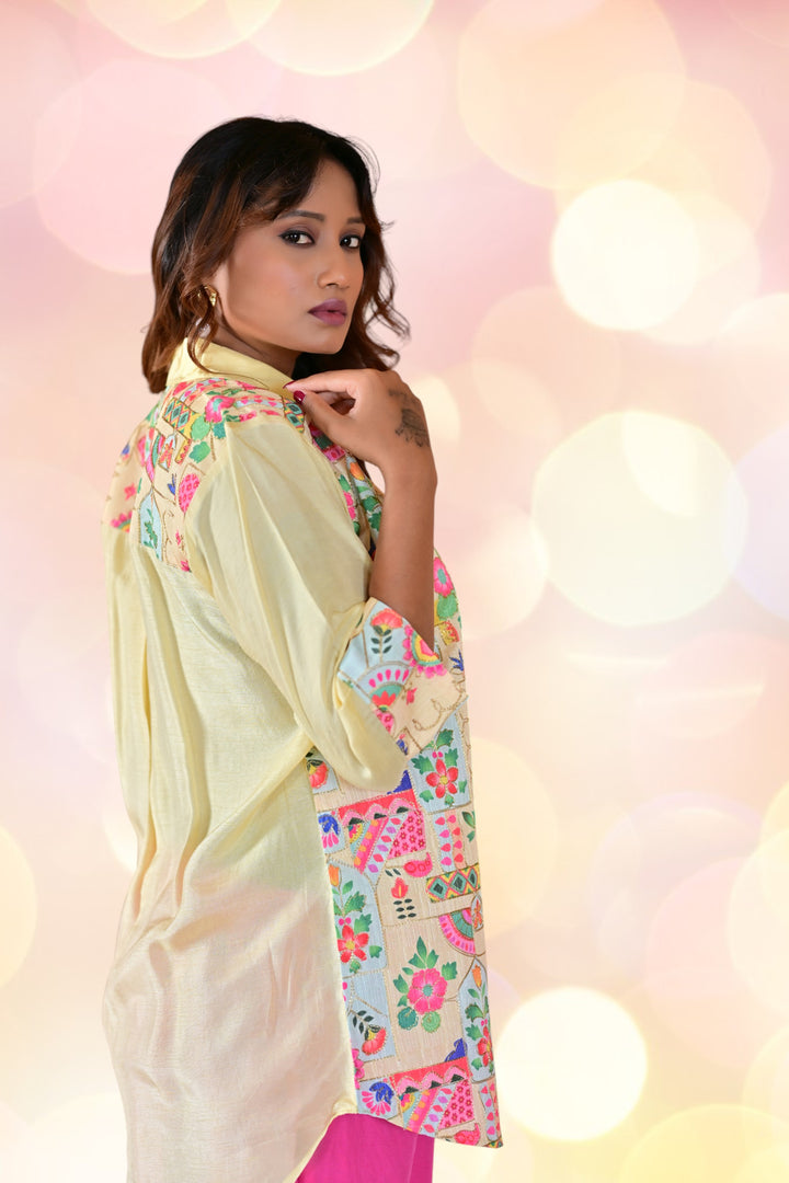 Traditional Zari Elegance Shirt