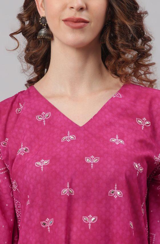 Pink Jolite Kaftan