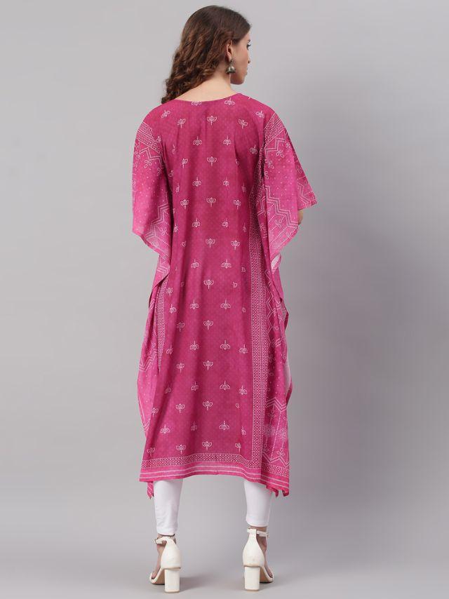 Pink Jolite Kaftan