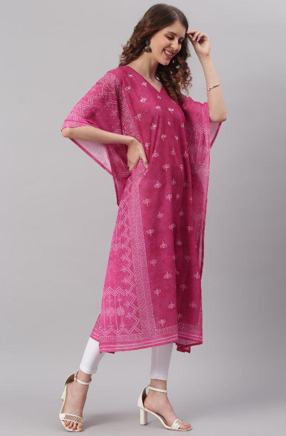 Pink Jolite Kaftan